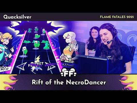 Rift of the NecroDancer by Quacksilver in 44:20 - Flame Fatales 2025
