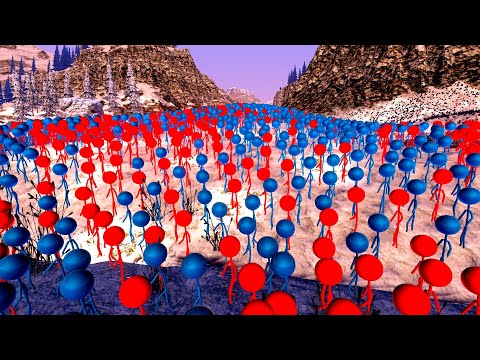 Piranha Plant vs Stickman  Avalanche Canyon  Ice Age  uebs