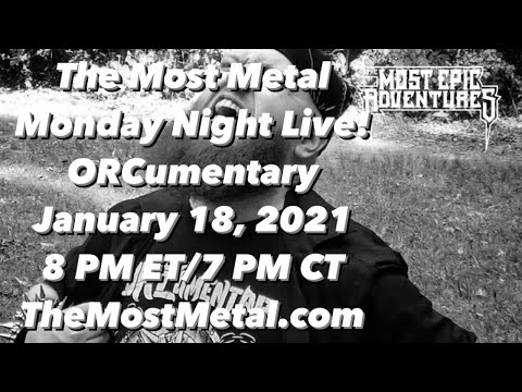 🔴 ORCumentary LIVE interview - The Most Metal Monday Night Live with Robb Zipp