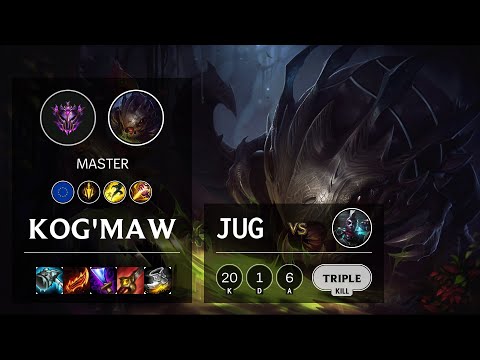 Kog'Maw Jungle vs Ekko - EUW Master Patch 10.14