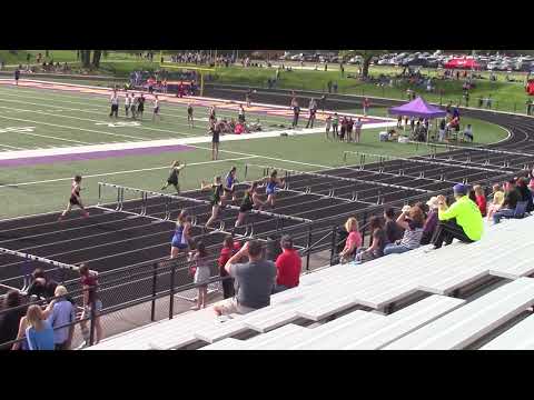 2016 WLT JV Conference Outdoor 100m Hurdle Prelims Girls
