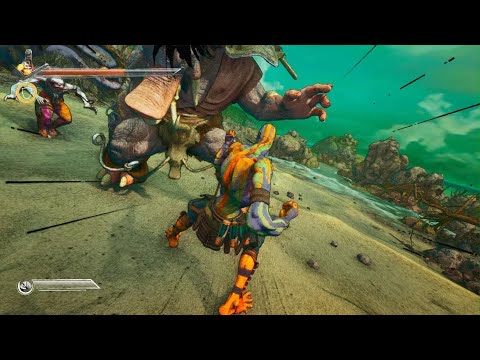 (NG+ Combat Finishers) Playing Clash : Artifacts of Chaos like the Devs intended. Kung Fu Soulslike