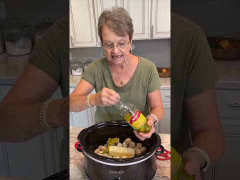 Mississippi roast meatballs