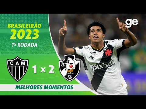 Gols e lances de Atlético Mineiro x Vasco da Gama
