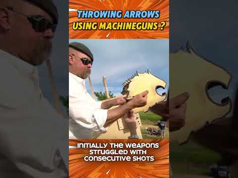 Ancient Greek Arrow Machine Guns? 🏹⚙️ The Original Rapid-Fire Weapon!