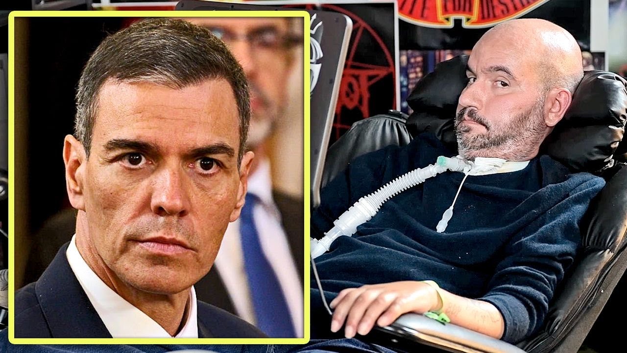 Enfermo de ELA le manda un mensaje directo a PEDRO SÁNCHEZ