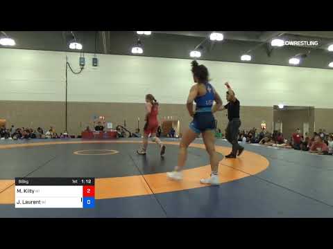 68 Kg Rr Rnd 1 Macey Kilty Team Wisconsin Vs Jayden Laurent Team Wisconsin