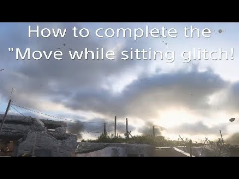 How to slide around the headquarters on your butt | Cod ww2- GLITCH