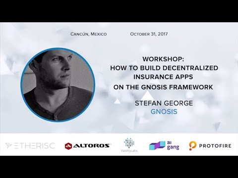 D1Conf 2017 | Workshop - How to Build Decentralized Insurance Apps on The Gnosis Framework