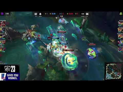 DK Showmaker PLAYMAKER - Best AZIR Ult - G2 vs DK - WORLDS 2023