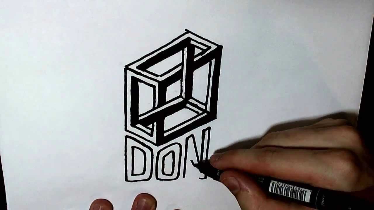 How to draw your own Impossible Box (With Explanation)