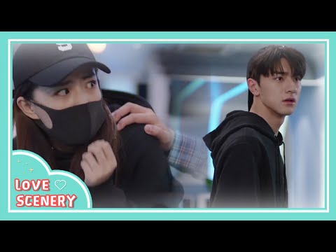 Playing Game in a same Internet Cafe, they finally noticed each other! | Love Scenery 🌂