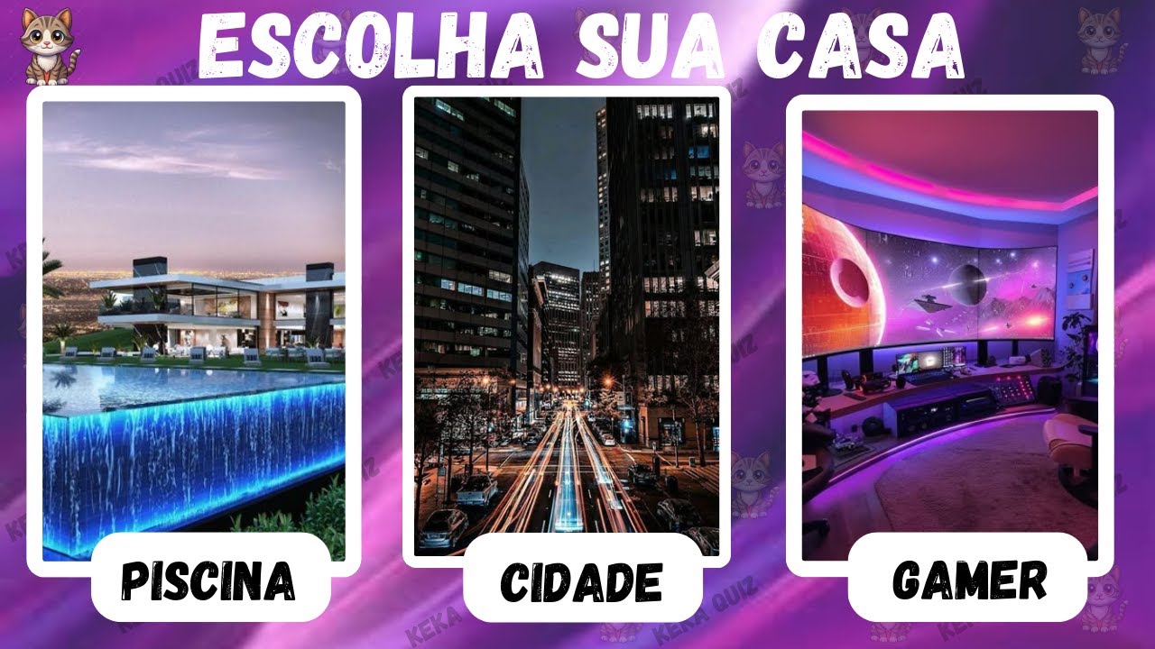 "🏡 Crie a Casa dos Seus Sonhos - Jogo das Escolhas: EDIÇÃO CASA DE LUXO 🌟 #KEKAQUIZ #MONTESUACASA"