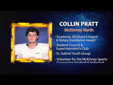 Scholar Athlete of the Week - Collin Pratt