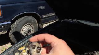 WARNING - READ DESCRIPTION - 1991 mazda 626 thermostat repair