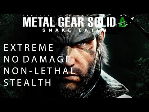 Metal Gear Solid 3 Delta – Extreme | No Damage | Non-Lethal | Stealth | Full Game Walkthrough