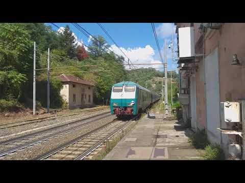 uic-x e464 594 treno regionale veloce,San Quirico,trains hunter,trainspotting,succursale Giovi
