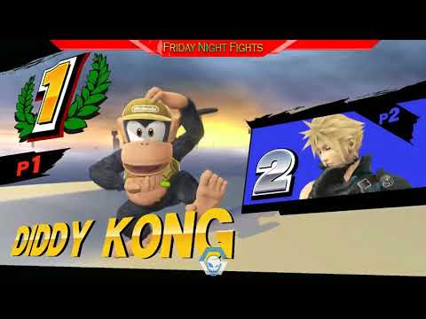 FNF 36 - Winner's Finals: Nelvin (Diddy Kong) vs Zoo (Cloud)