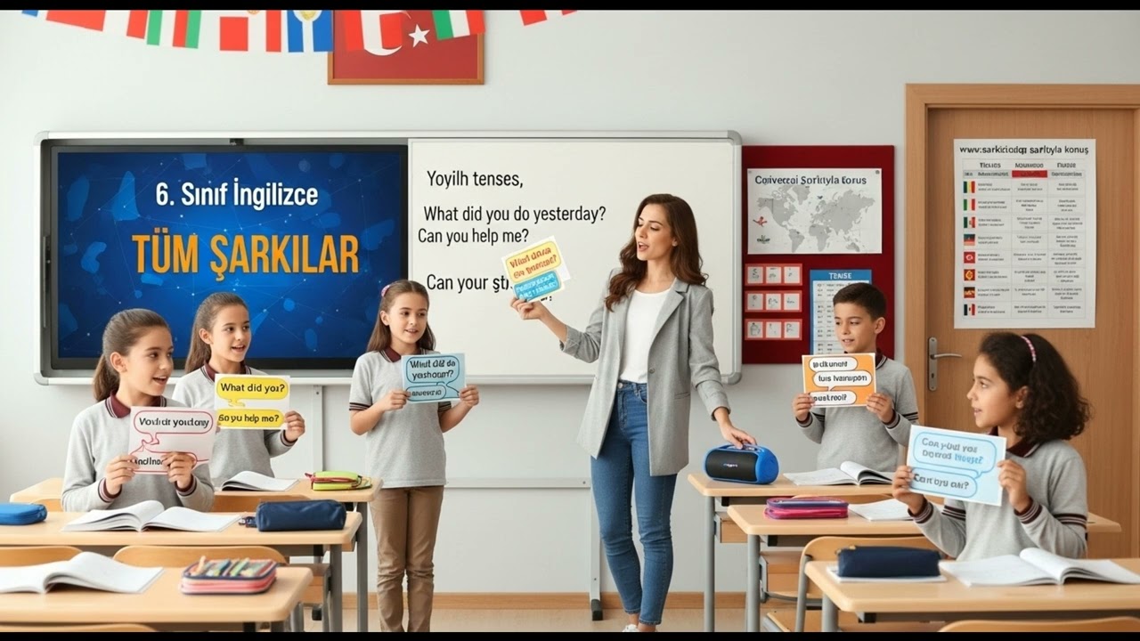 6. SINIF İNGİLİZCE Tüm Şarkılar