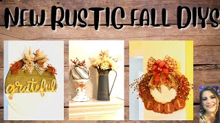 NEW RUSTIC FALL DIYS - MUST SEE