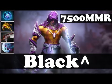Dota 2 - Black^ 7500 MMR Plays Anti-Mage vol 7 - Ranked Match Gameplay