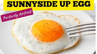 Quick Air fryer SUNNY SIDE UP EGG for Breakfast.How to make Fried Egg in the Airfryer. #eggrecipe