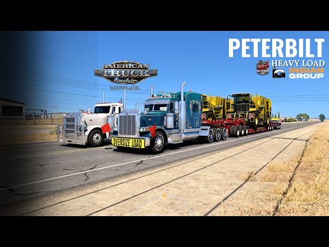 Mining Truck 75 Tons Special Transport - American Truck Simulator - Logitech Mouse staring-handbrake