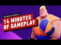 Rumbleverse Gameplay - Suplexing and Slamming Our Way to a Win