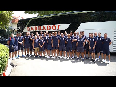 Okupljanje muške seniorske reprezentacije Srbije pred pripreme na Palama