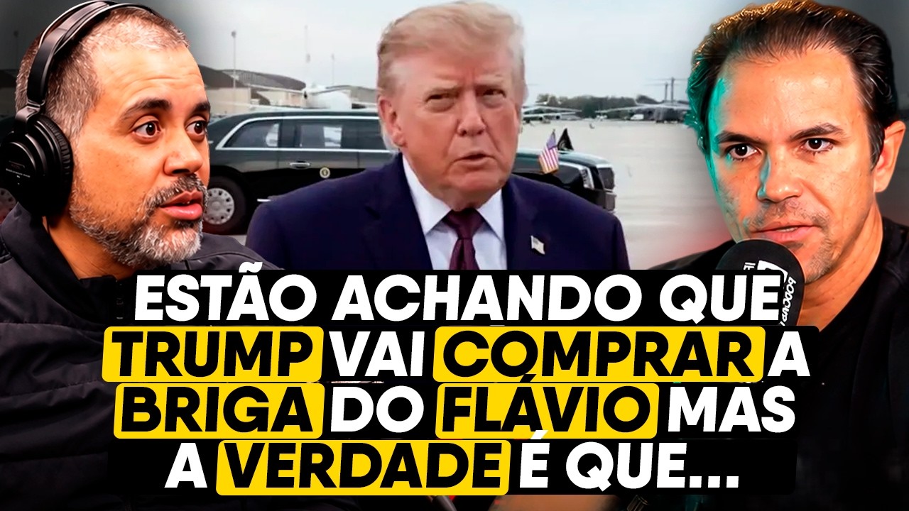 A CARTA de FLÁVIO BOLSONARO e a RELAÇÃO com DONALD TRUMP