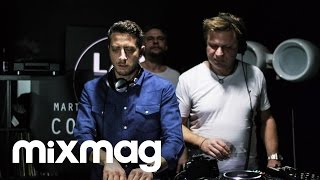 Davide Squillace, Martin Buttrich and Timo Maas in The Lab LDN