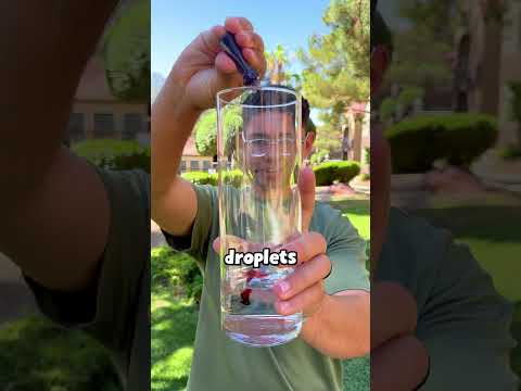 what a homemade lava lamp looks like