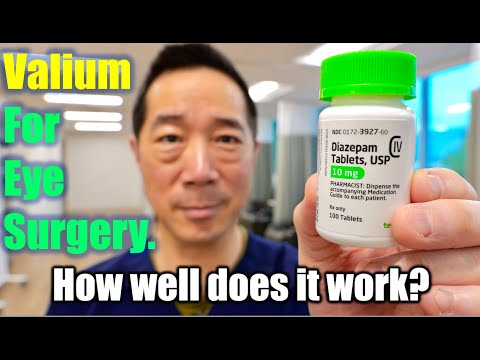 Eye surgery with oral valium sedation.  No IV.  No anesthesiologist.  How do patients actually feel?