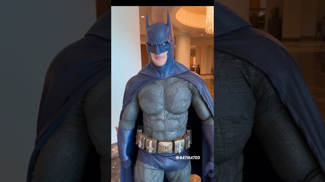 What do you think of my new Blue and Gray batsuit? #batman #dccomics