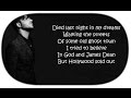 Adam Lambert ~ "Ghost Town" (Lyrics) 