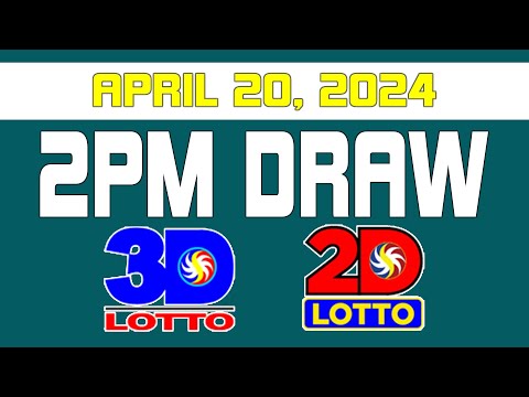 2PM Draw Lotto Draw Result Today Apr/April 20, 2024 [Swertres Ez2]