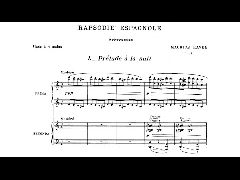 Ravel: Rapsodie Espagnole for Two Pianos, M.54 [Argerich, Freire]