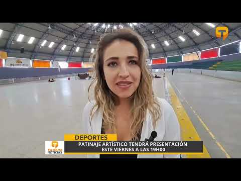 Patinaje artístico tendrá presentación este viernes a las 19h00