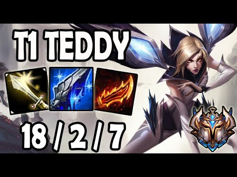 T1 Teddy KAISA vs APHELIOS [ ADC ] Lol Ranked Korea