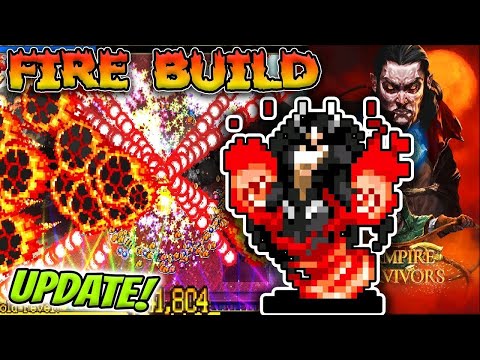 Secret Character Avatar Infernas with ALL Fire Weapons and Greatest Jubilee in Vampire Survivors 1.0