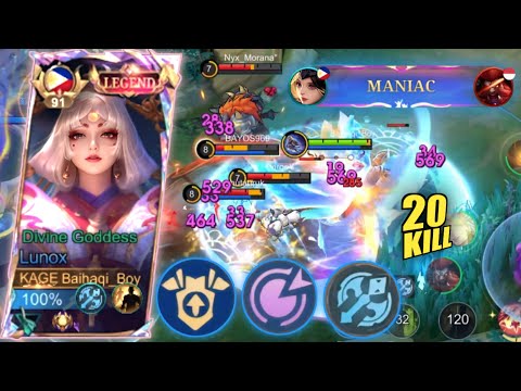 FINALLY!! I Found the New Lunox Best Build 2025 (100% Insane)