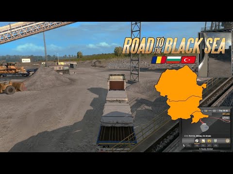 EP.47 Road to The Black Sea, Burgas (Bulgaria) to Tekirdağ (Turkey),Euro Truck Simulator 2