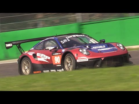 12h Monza 2023- Pit Stop Madness, Pure Racing Action, Sounds & More