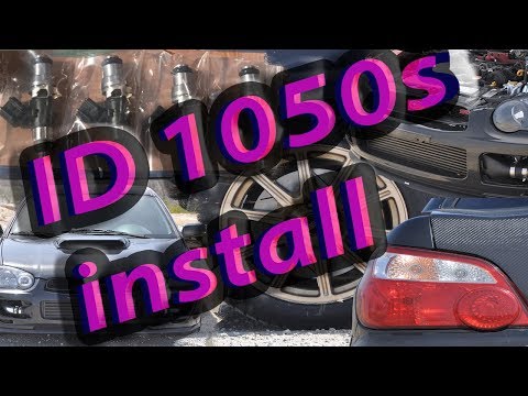 STI sidefeed to top feed INJECTOR DYNAMICS 1050x install