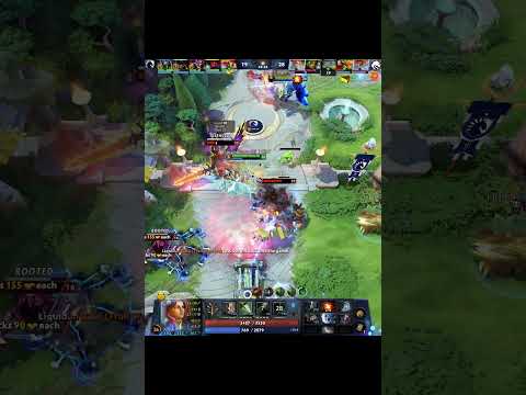Yatoro Windranger Wiping Out Team Liquid #short #shorts