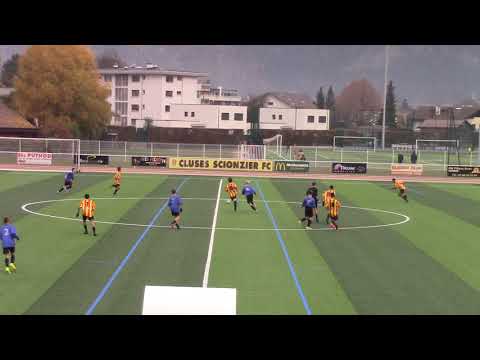 U16R1 CLUSES SCIONZIER - MANIVAL 4 - 0