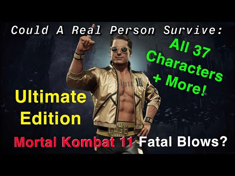 Could A Real Person Survive: Every Fatal Blow in Mortal Kombat 11 ULTIMATE EDITION! (All DLC)