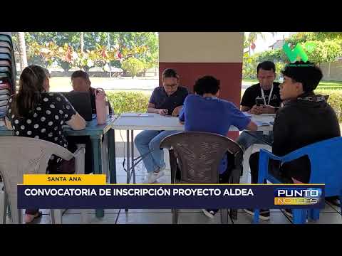 San Sebastián Salitrillo - Convocatoria de Inscripción Proyecto Aldea