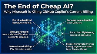 The End of Cheap AI? Why Microsoft is Killing GitHub Copilot's Current Billing