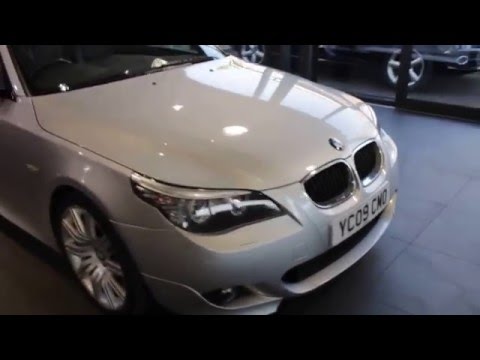 USED BMW 5 SERIES 2.0 520D M SPORT DIESEL AUTOMATIC 4DR